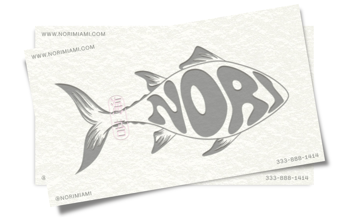 Nori business card